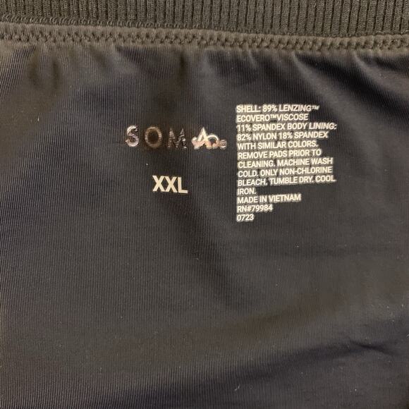 Soma Bra Bodysuit NWT Women's Size XXL Ribbed Body High-Neck 2-Snap Closure - Picture 5 of 8